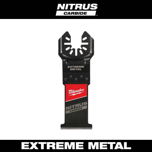 1-3/8" NITRUS™ Carbide Extreme Metal Universal Fit Oscillating Multi-Tool Blade (1 Pack)