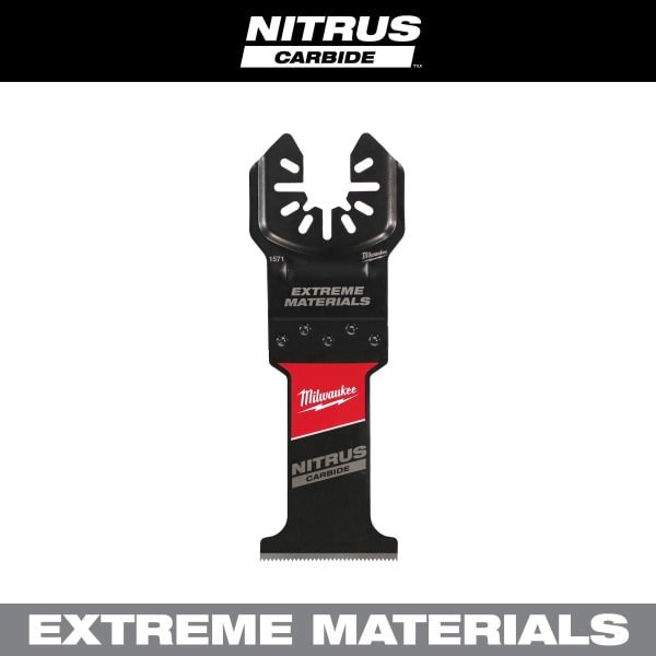 1-3/8" NITRUS™ Carbide Extreme Materials Universal Fit Oscillating Multi-Tool Blade (1 Pack)