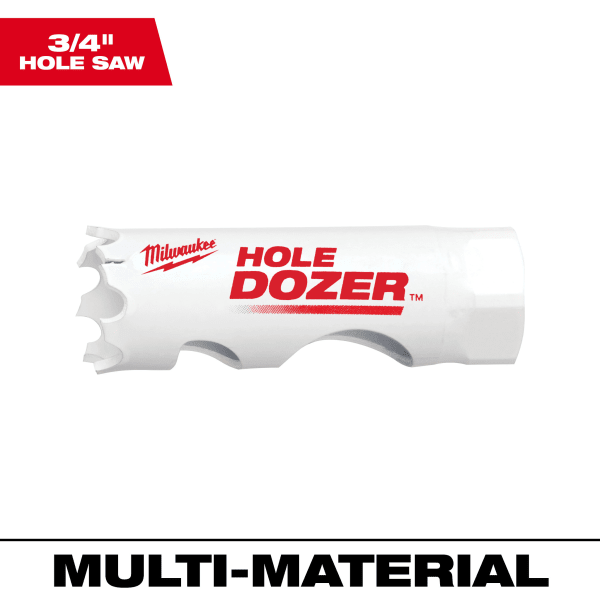 3/4" HOLE DOZER™ Bi-Metal Hole Saw