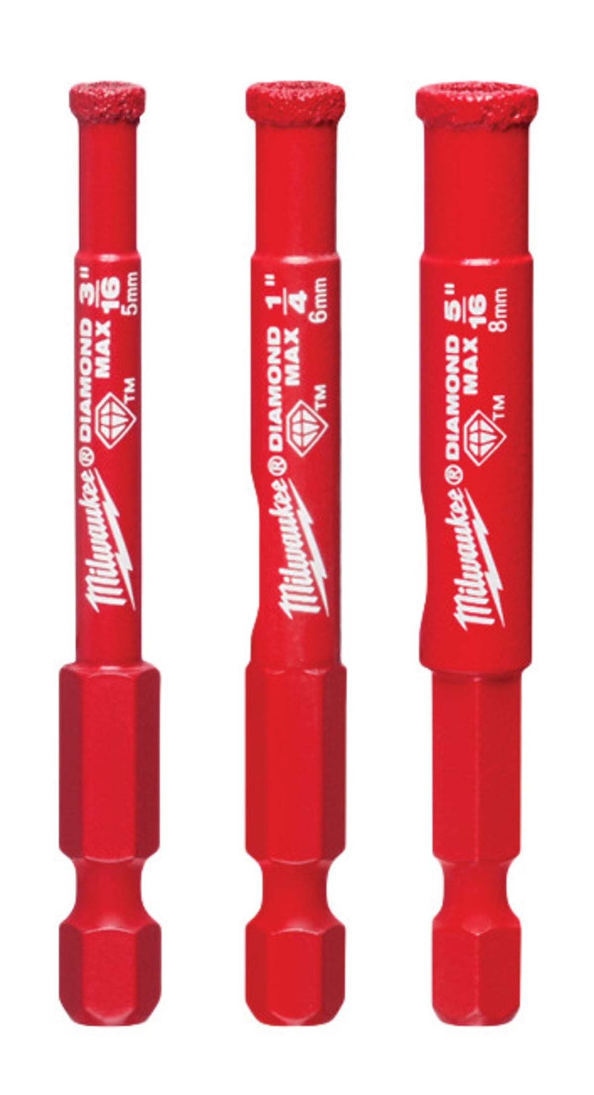 Milwaukee Tools 3 Piece DIAMOND MAX™ Hole Saw Bit Set