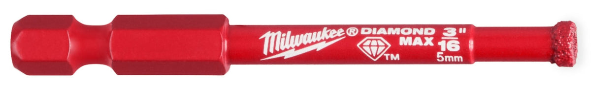 Milwaukee Tools 3/16" DIAMOND MAX™ Hole Saw Bit