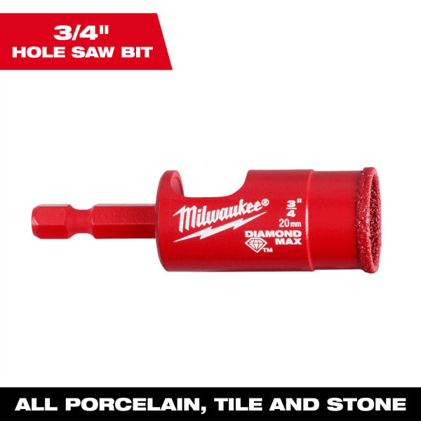 3/4" DIAMOND MAX™ Hole Saw Bit