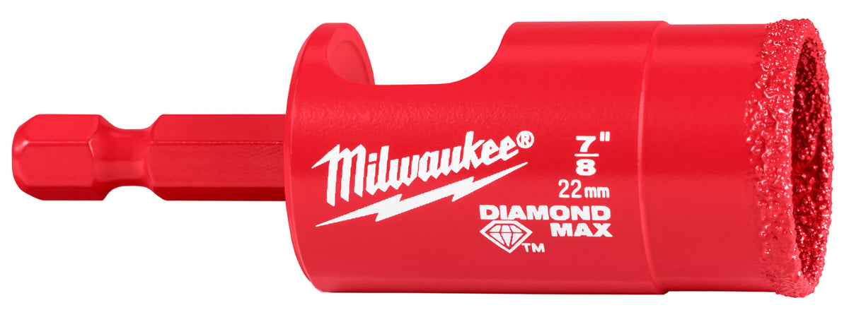 Milwaukee Tools 7/8" DIAMOND MAX™ Hole Saw Bit