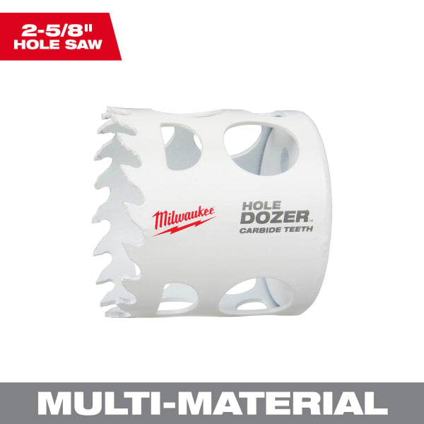 2-5/8" HOLE DOZER™ with Carbide Teeth Hole Saw