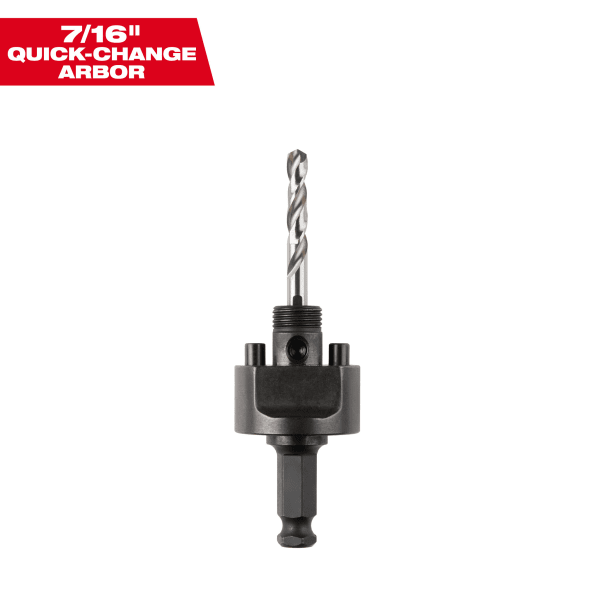 Large Thread Pull-Back Arbor, 7/16" Shank