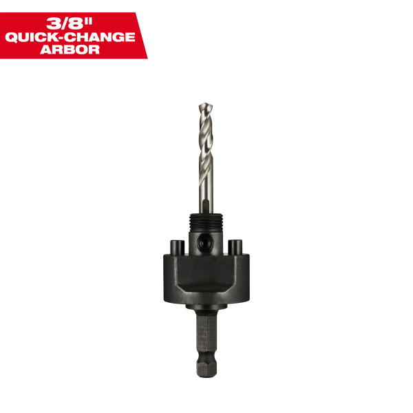 Large Thread Pull-Back Arbor 3/8" Shank