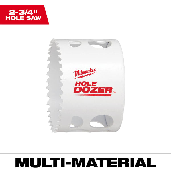 2-3/4" HOLE DOZER™ Bi-Metal Hole Saw