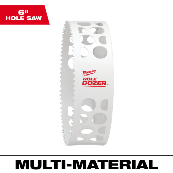 6" HOLE DOZER™ Bi-Metal Hole Saw