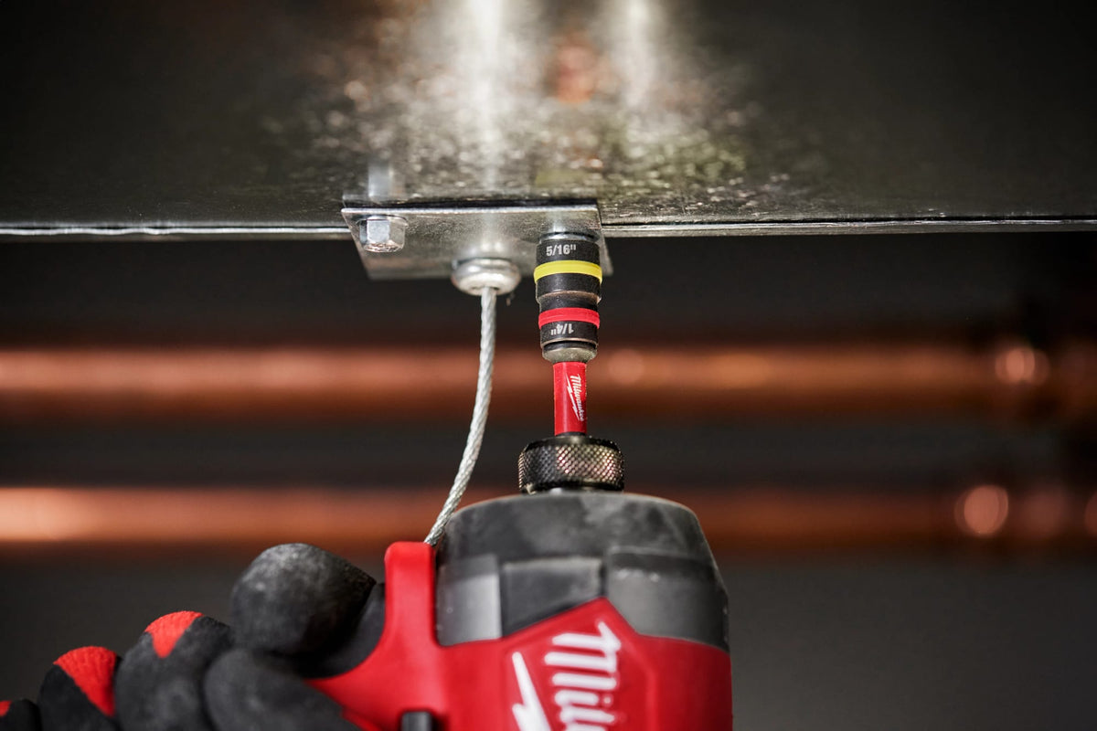 Milwaukee Tools 49-66-4542 SHOCKWAVE™ Impact Duty 1/4" and 5/16" x 2-1/4" QUIK-CLEAR™ 2-in-1 Magnetic Nut Driver