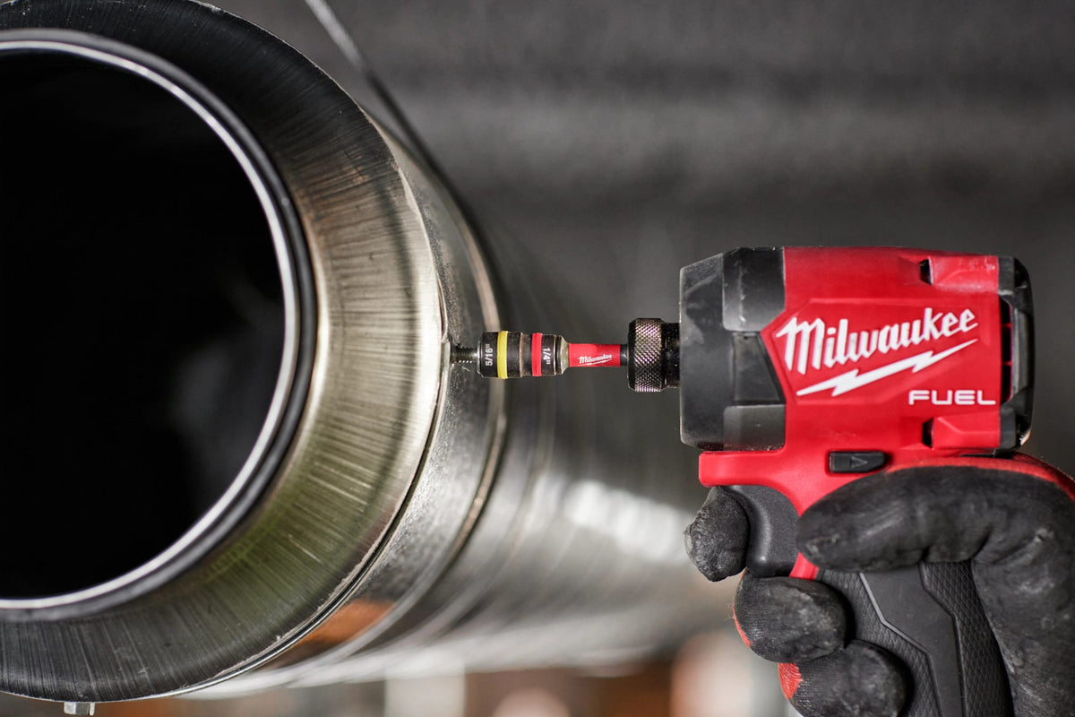Milwaukee Tools 49-66-4542 SHOCKWAVE™ Impact Duty 1/4" and 5/16" x 2-1/4" QUIK-CLEAR™ 2-in-1 Magnetic Nut Driver