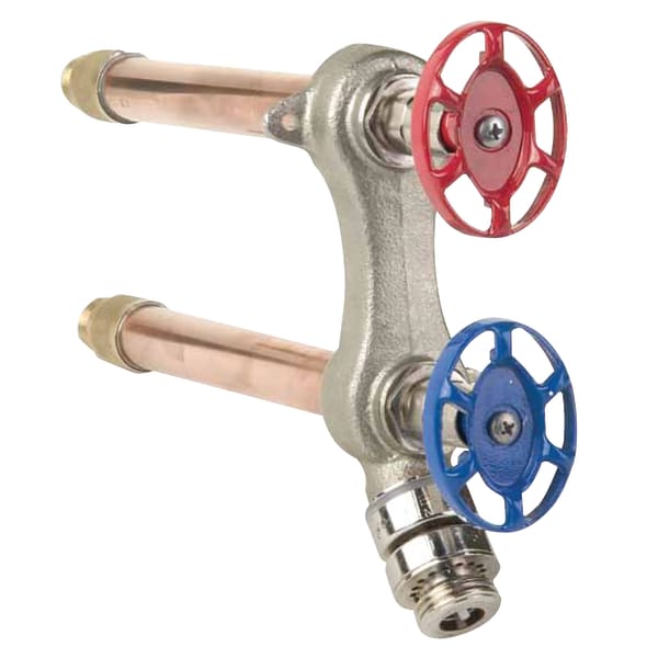 Hot & Cold Anti-Siphon Frost-Proof Hydrant 1/2" Sweat or 1/2" MIP Vertical Lead Free 4"