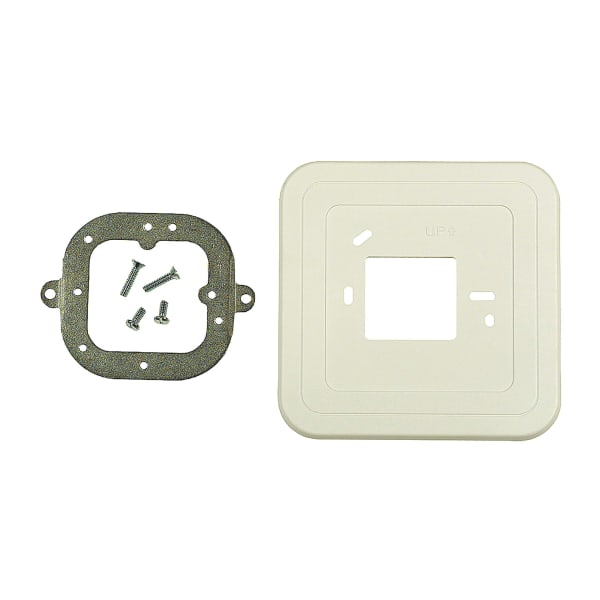 Premier white® Cover Plate Assembly with 4 3/4 in x 4 3/4 in Coverplate