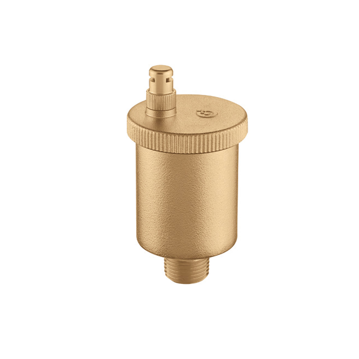Caleffi 502043A MINICAL Automatic Air Vent 1/2 in. Male NPT with Hygroscopic Safety Cap, 150 PSI
