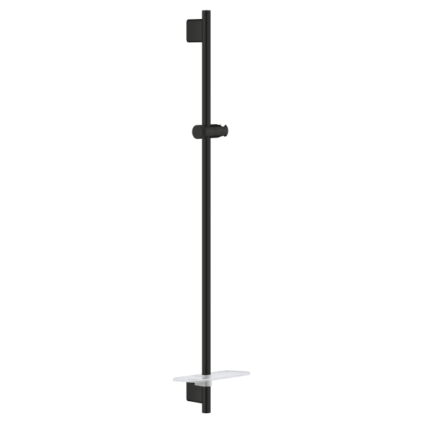 36" Shower Slide Bar in MATTE BLACK