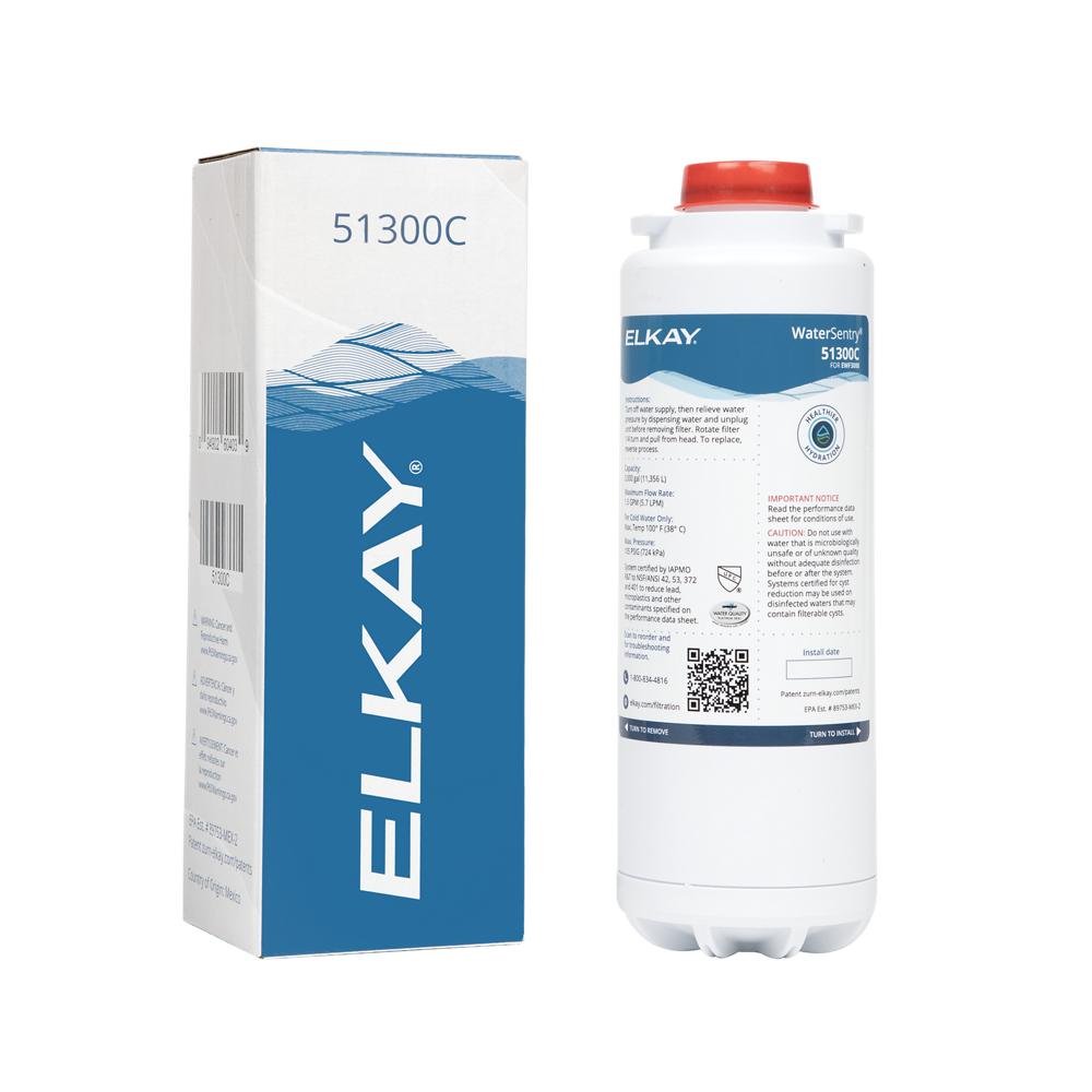 Elkay 51300C WaterSentry Replacement Filter (Bottle Fillers & Liv Pro)