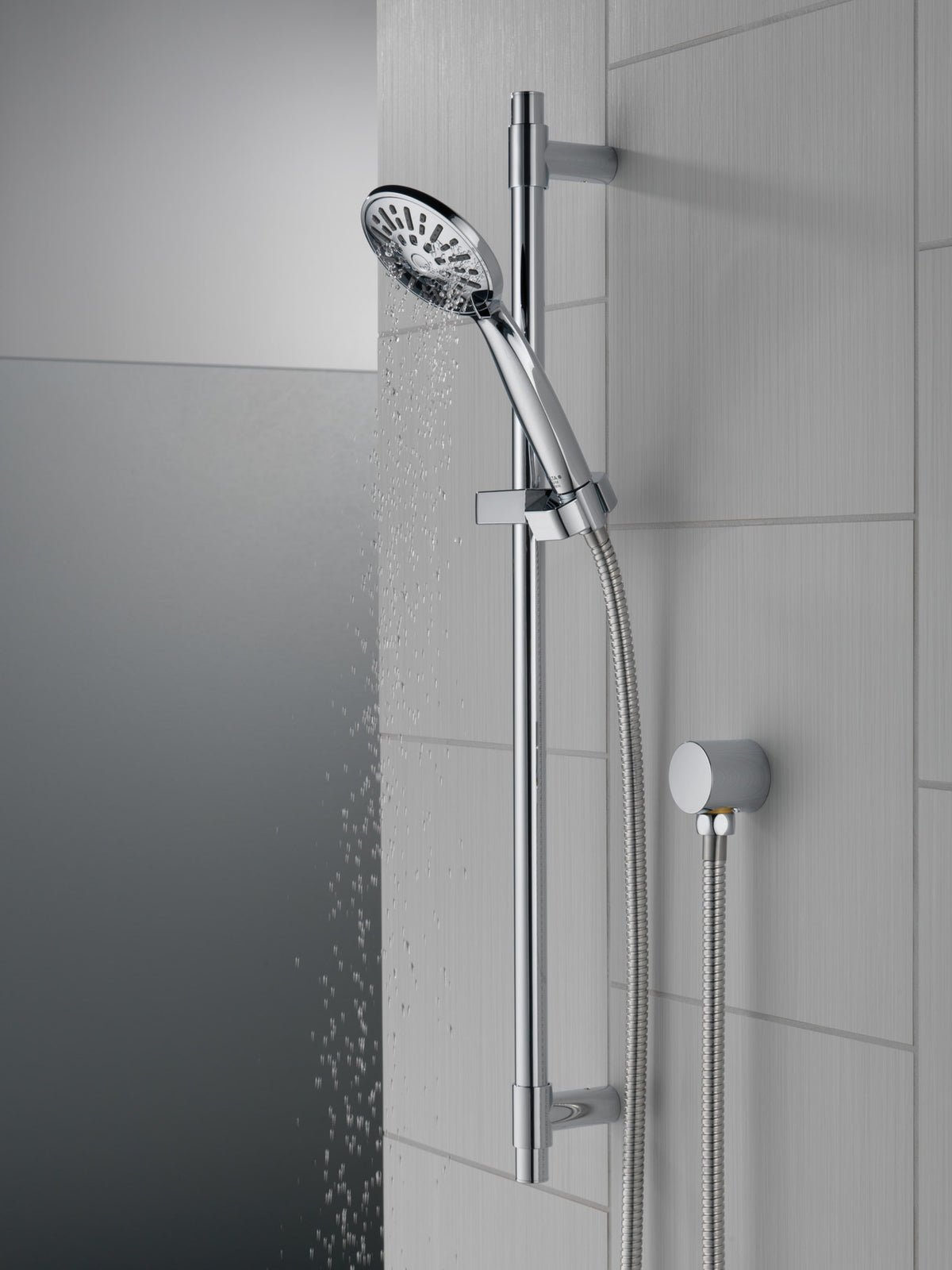 Delta Universal Handshower with Slide Bar 4S Chrome