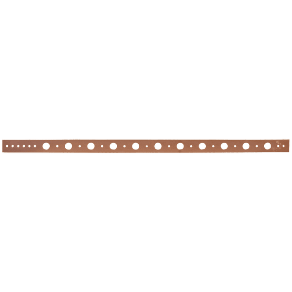 1-1/4" x 26" 11 1/2" Holes on 2" Centers
