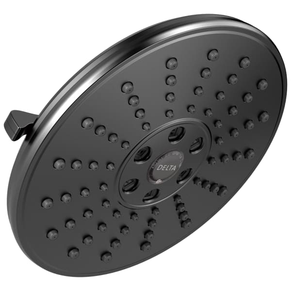 Delta Universal H2OKinetic® 3-Setting Raincan Shower Head Matte Black
