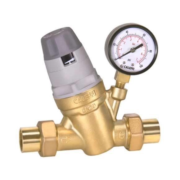Caleffi North America 535056A AutoFill™ 3/4" Union Press with Pressure Gauge