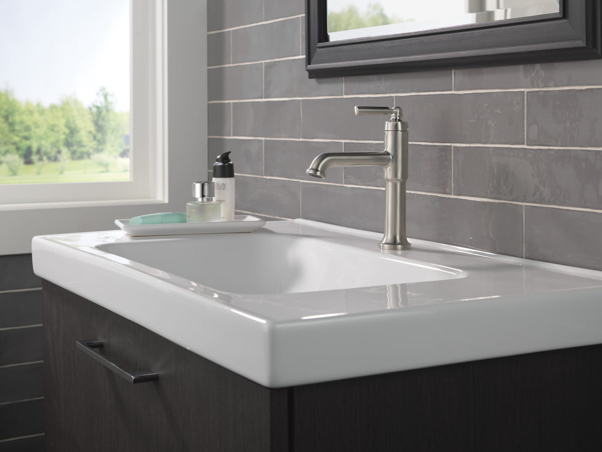 Delta Saylor® Single Handle Bathroom Faucet Stainless