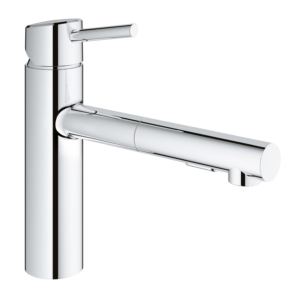 Concetto Single-Handle Pull-Out Kitchen Faucet Dual Spray 1.5 GPM in GROHE CHROME
