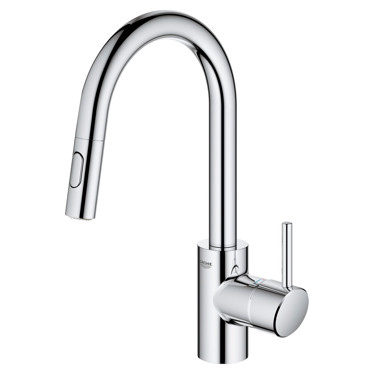 Grohe 31479001 Single-Handle Pull Down Bar Faucet 1.75 GPM in GROHE CHROME