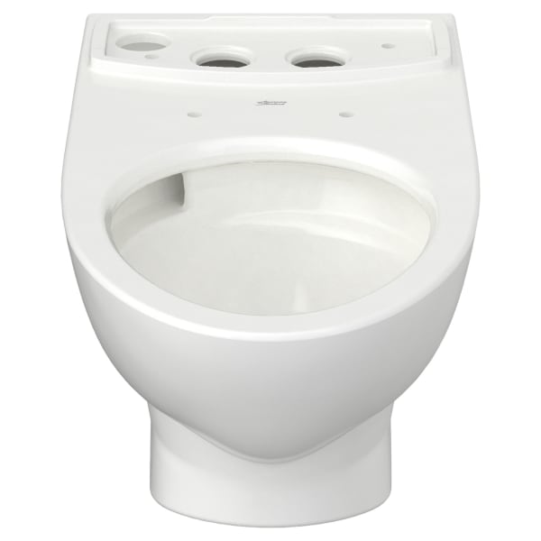 Glenwall® VorMax® Back Outlet Elongated Wall-Hung EverClean® Bowl White