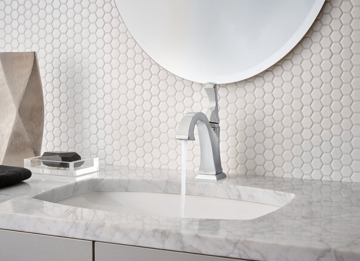 Delta Dryden™ Single Handle Bathroom Faucet Chrome