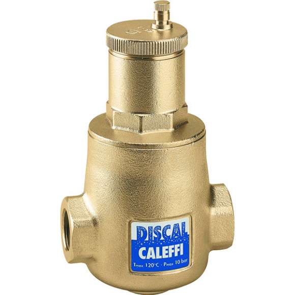 Caleffi 551009A DISCAL Air Separator 2" FNPT for Hydronic Systems, 150 psi