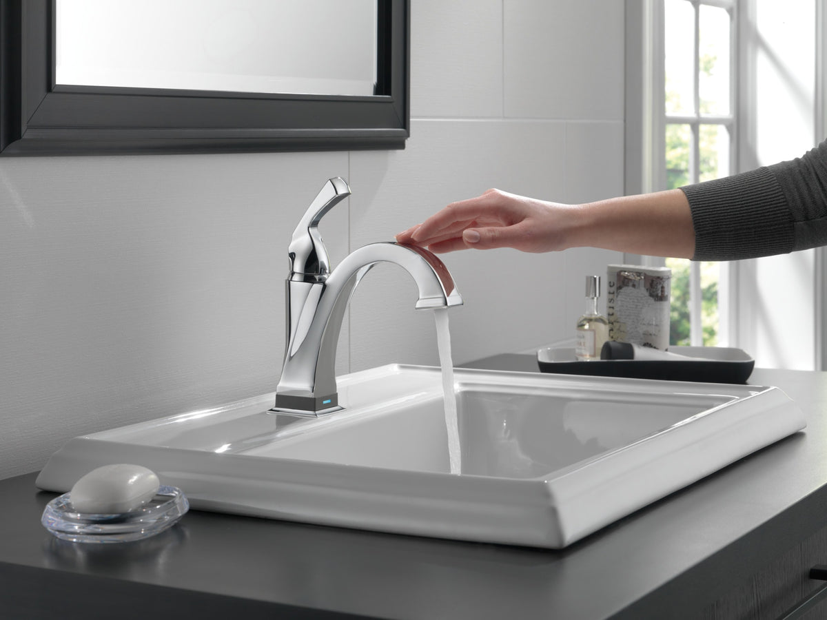 Delta Dryden™ Touch2O® Bathroom Faucet with Touchless Chrome