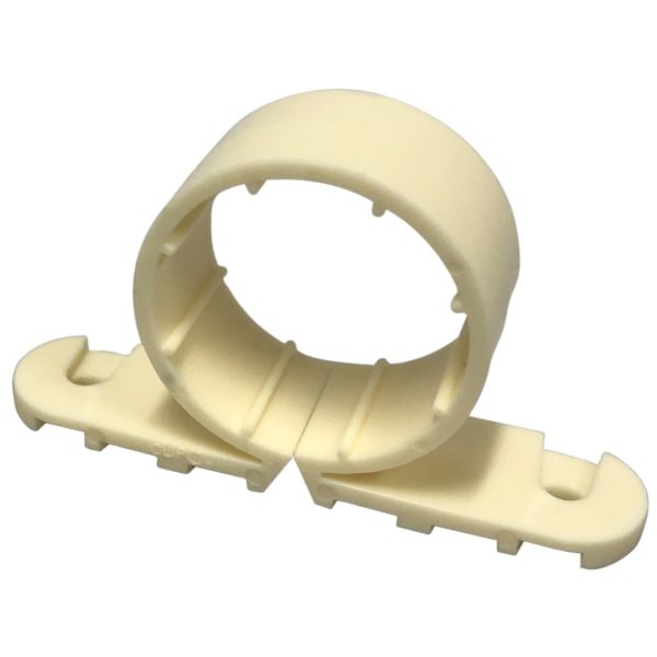 1-1/4" Plastic 2-Hole Strap
