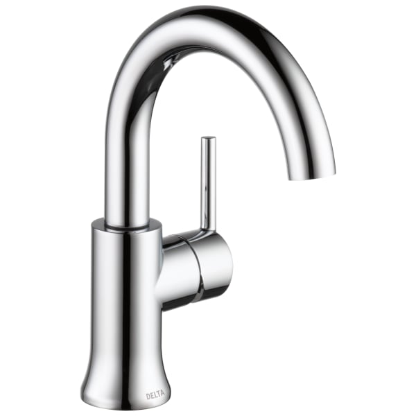 Delta Trinsic® Single Handle High-Arc Bathroom Faucet Chrome