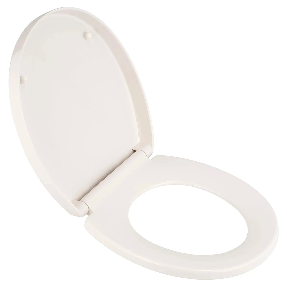 American Standard Telescoping Slow-Close & Easy Lift-Off Round Front Toilet Seat White