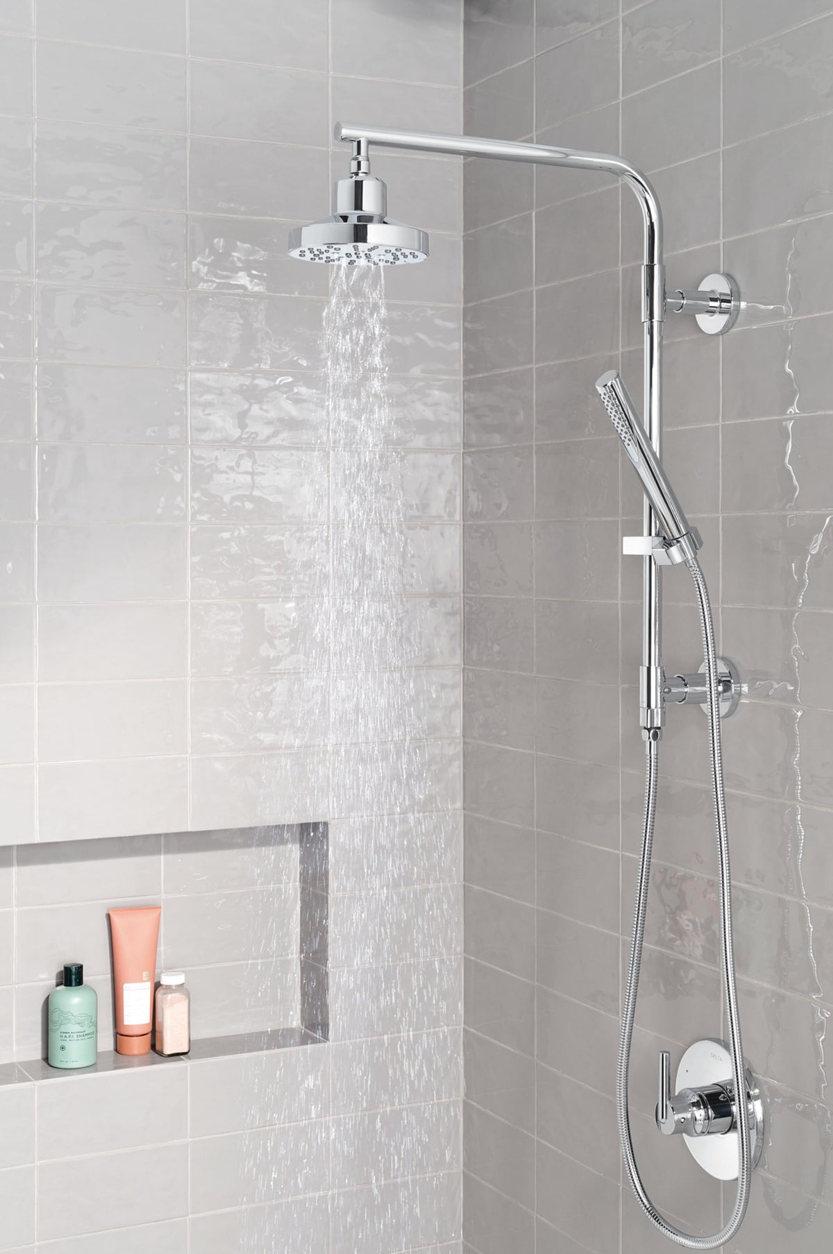 Delta Universal Emerge® 18" Round Shower Column Lumicoat® Chrome