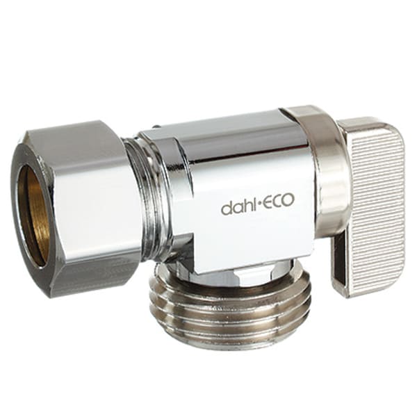 5/8" x 5/8" Angle Stop (Compression x Hose Thread)