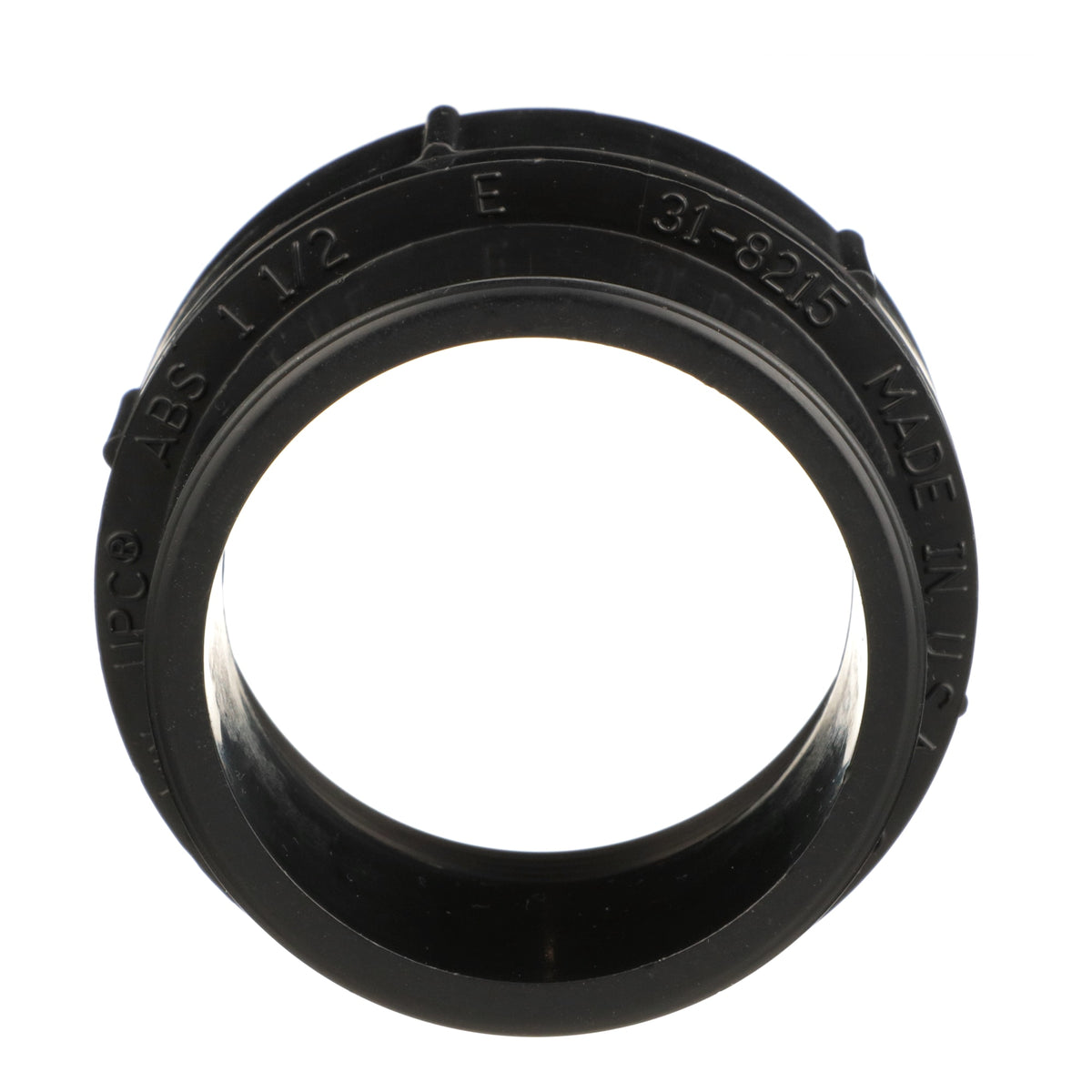 Charlotte Pipe 1-1/2" ABS DWV Fitting Female Adapter (Cleanout Adapter less Plug) - Spigot x FPT