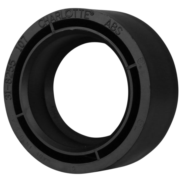 3" x 2" ABS DWV Flush Bushing - Spigot x H