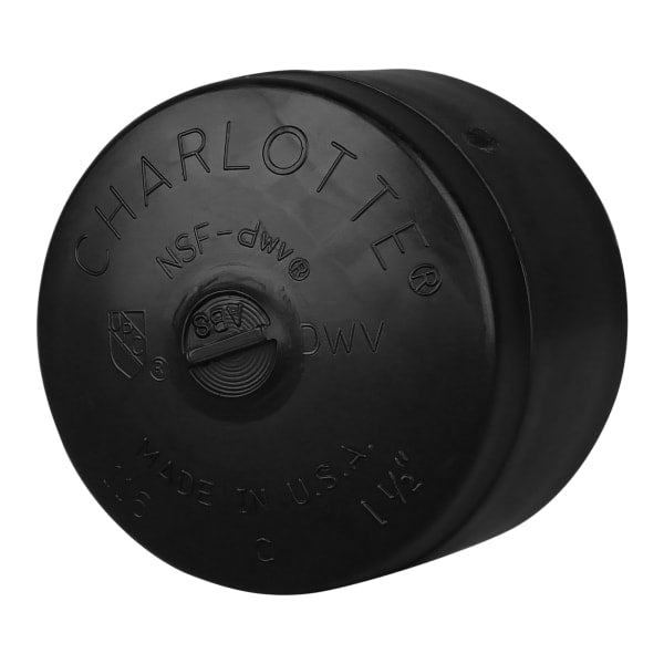1-1/2" ABS DWV Cap - Socket