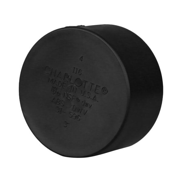 3" ABS DWV Cap - Socket