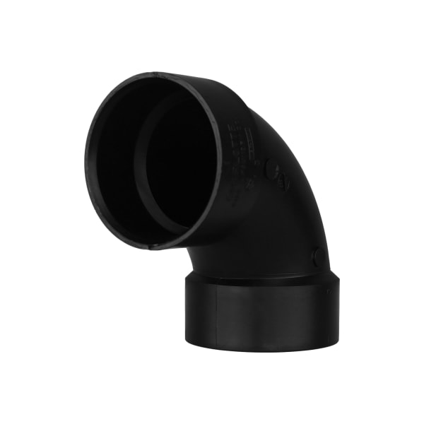 3" ABS DWV 90° Elbow - H x H