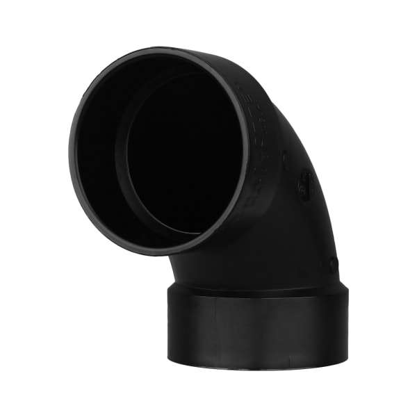 6" ABS DWV 90° Elbow - H x H