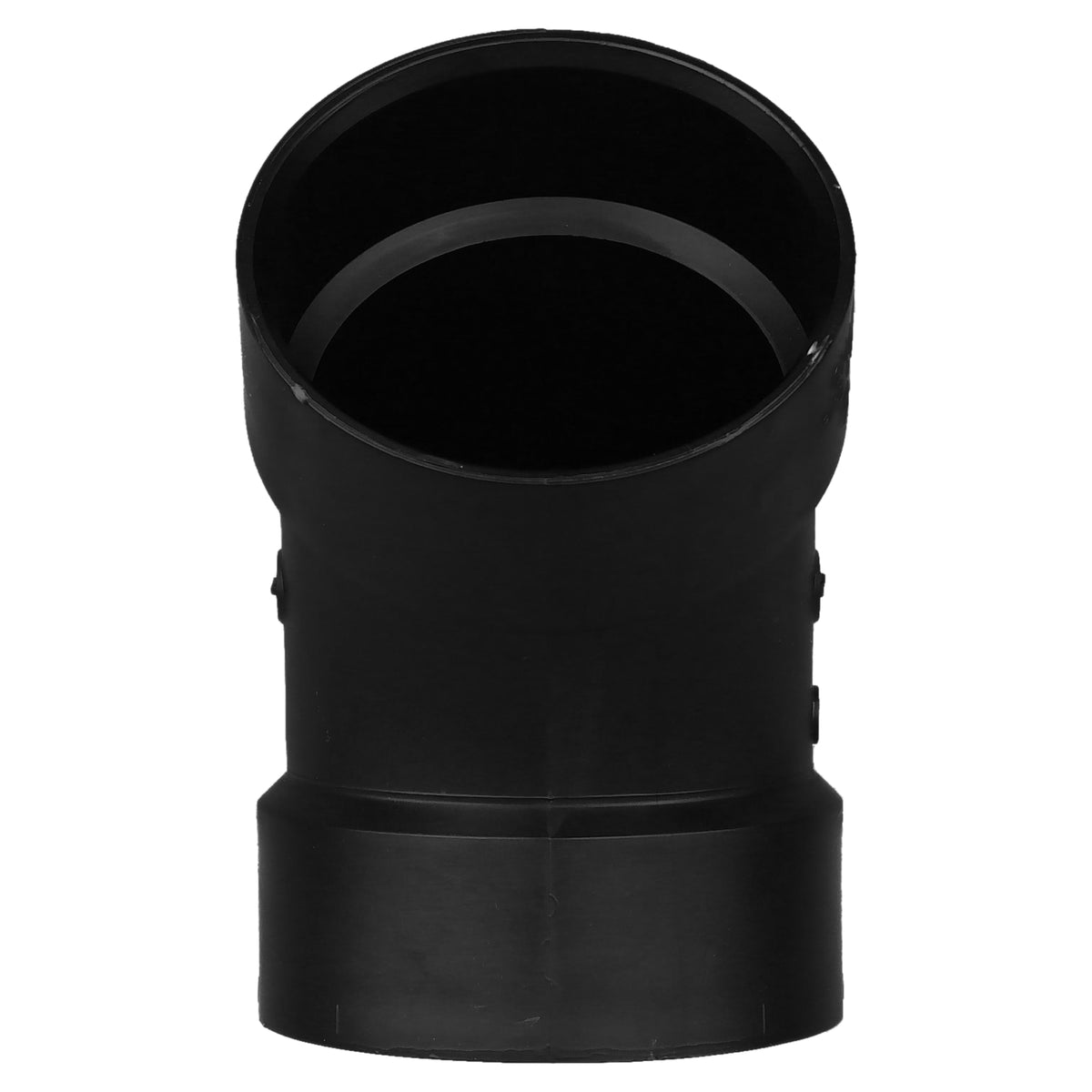 Charlotte Pipe 6" ABS DWV 45° Elbow - H x H