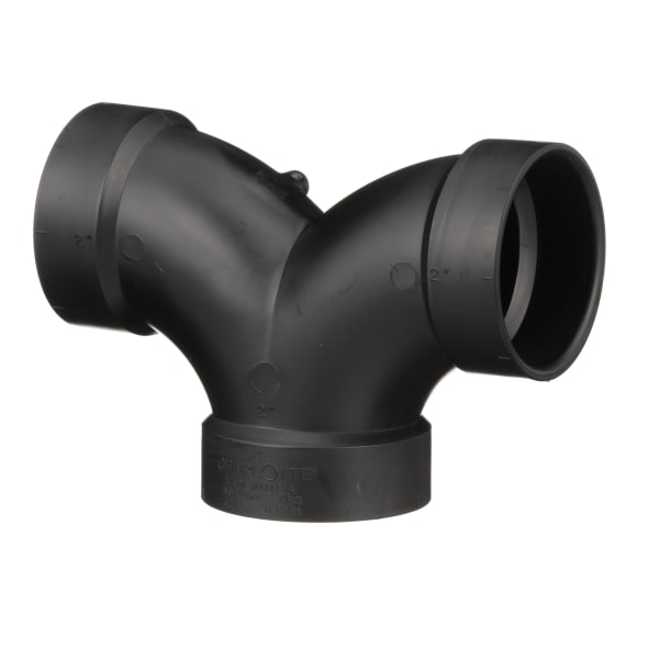 2" ABS DWV Double 90° Elbow - All H