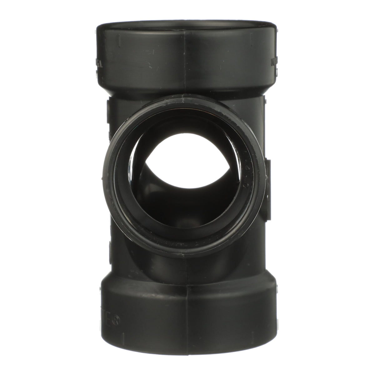 Charlotte Pipe 2" x 2" x 1-1/2" x 1-1/2" ABS DWV Double Sanitary Tee - All H