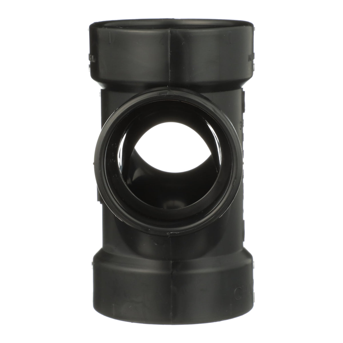 Charlotte Pipe 2" x 2" x 1-1/2" x 1-1/2" ABS DWV Double Sanitary Tee - All H