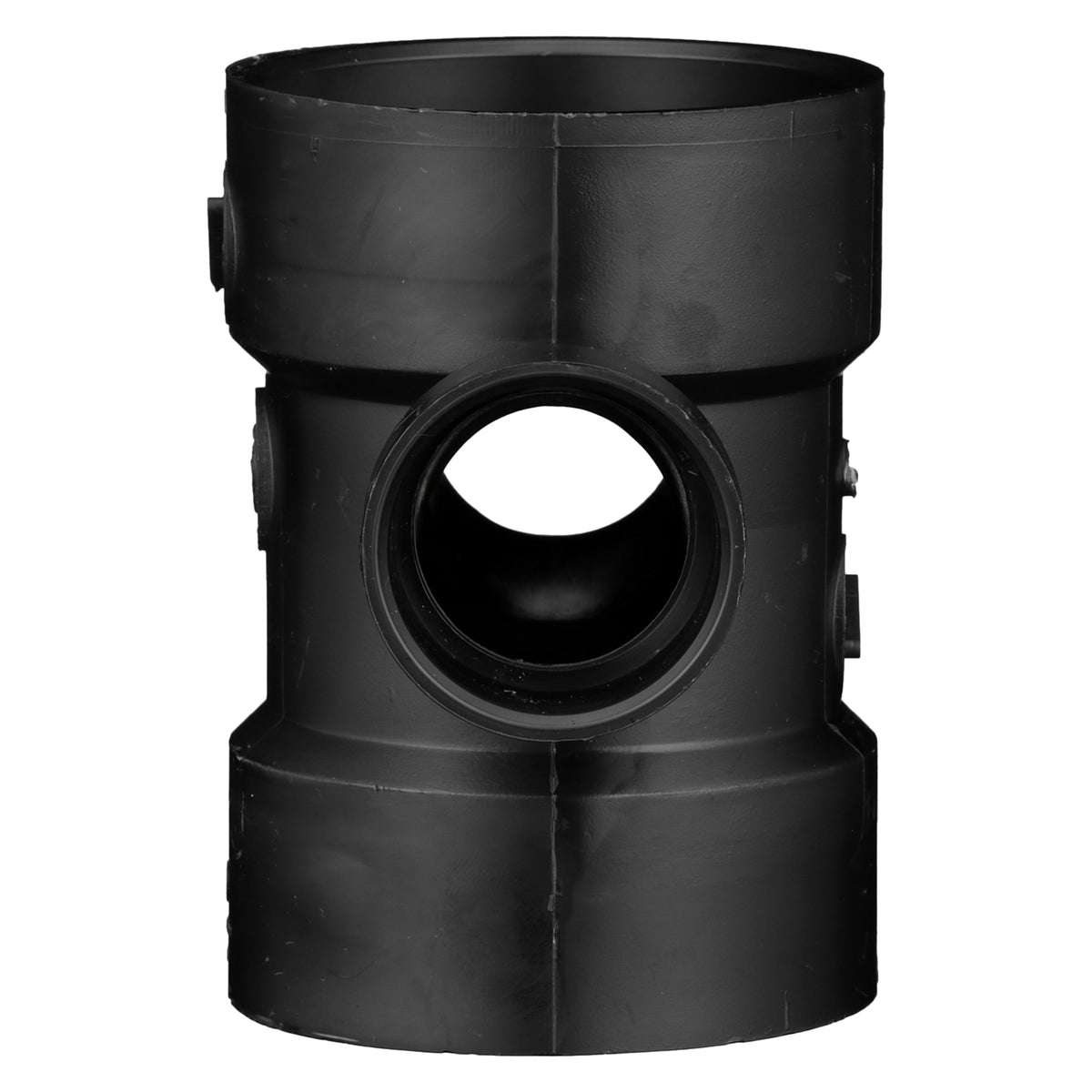 Charlotte Pipe 3" x 3" x 1-1/2" x 1-1/2" ABS DWV Double Sanitary Tee - All H