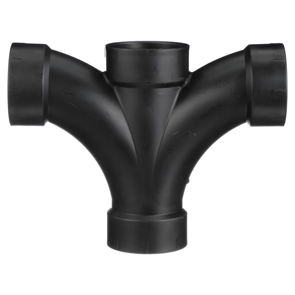 Charlotte Pipe 3" ABS DWV Double Fixture Fitting - All H