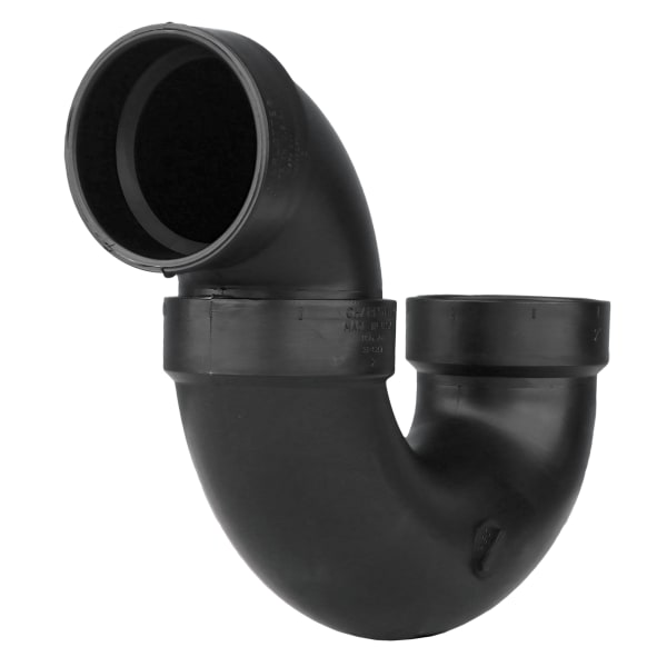 2" ABS DWV P-Trap Solvent Weld - H x H