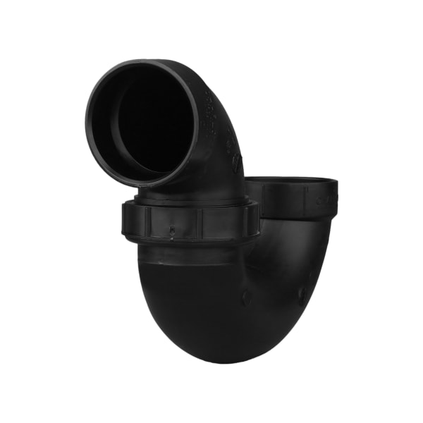 2" ABS DWV P-Trap with Union Joint - H x H
