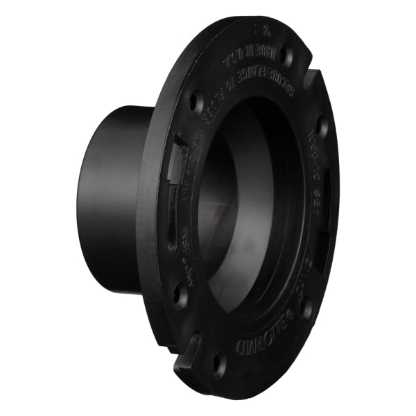 4" x 3" ABS DWV Spigot Closet Flange - Closet x Spigot